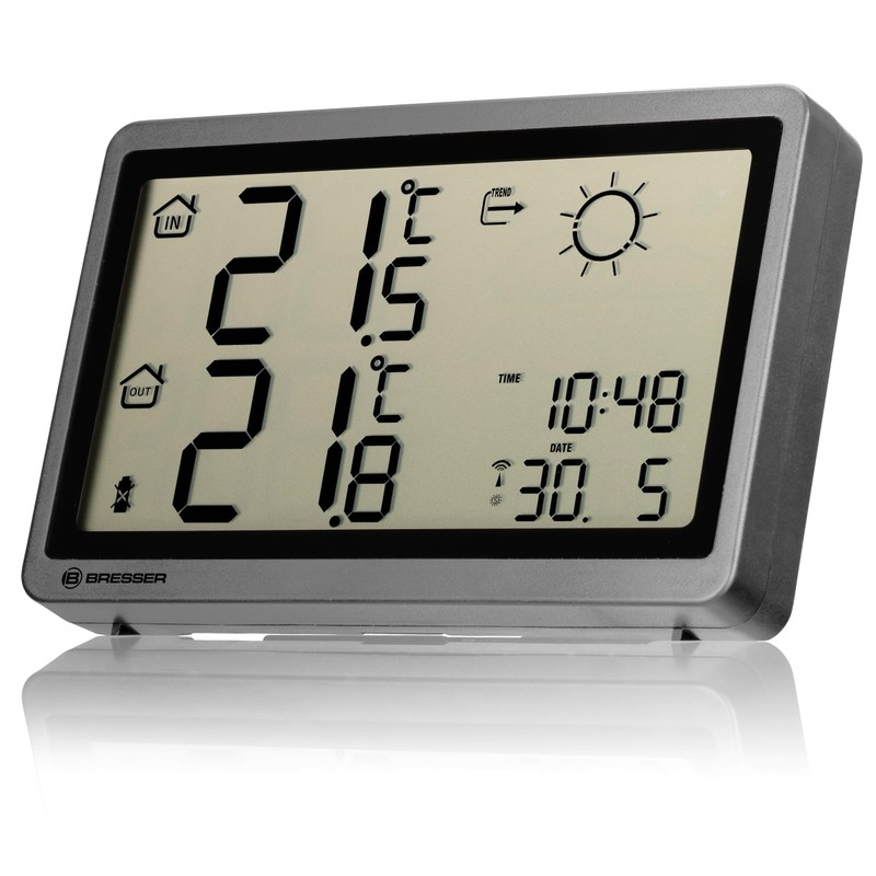 Bresser MeteoTemp HZ Wireless Weather Station with Outdoor Sensor, Frost