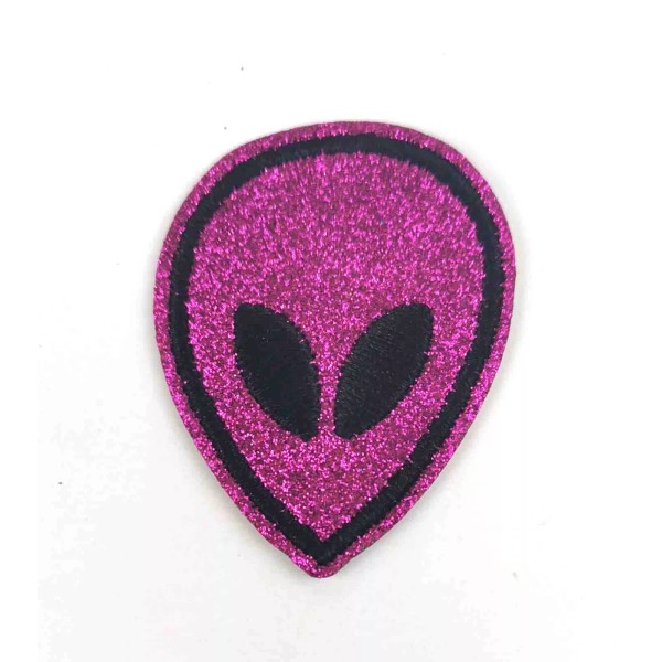 Unbranded alien UFO Iron On Embroidered Patch 2567