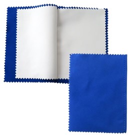 2024 Upgraded 2-Pack Jewelry Cleaning Polishing Cloth Suitable Large Size Cleaning Cloth for the Easy Polish of Silverware and Big Pieces of Jewelry