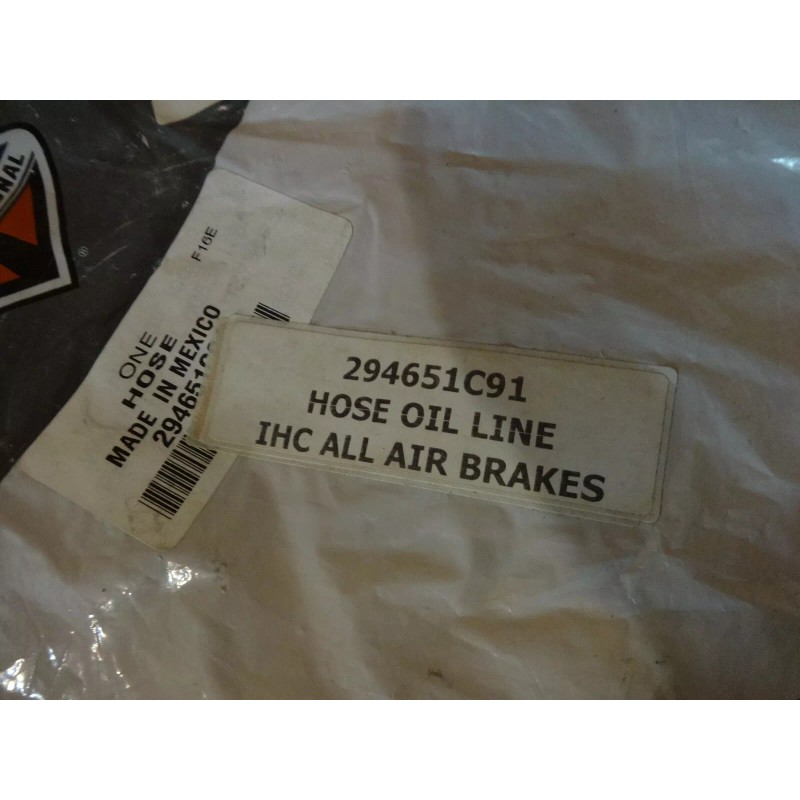 International GENUINE International /Navistar Oil Hose Line #294651C91