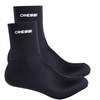 Cressi Neoprene Resilient Ultra Stretch Diving Socks - Black, X-Large