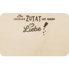 GRUSS & CO 48071 Wooden Board with "Zutat" Motif |