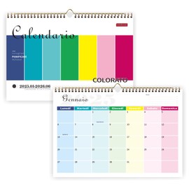 Calendar 2025 Wall Calendar (Colorato)