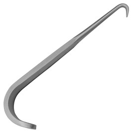 Skin Hooks, Retractors,Blunt, Sharpe Single and Double Ball Ended (Jackson Tracheal Hook 4")