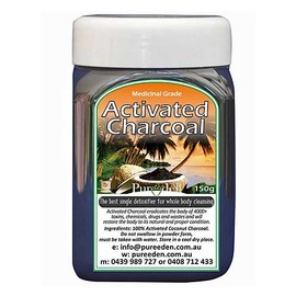 Pure Eden Activated Charcoal 150g