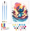 LAISU Painting by Numbers DIY Hand Painted Painting Kit for