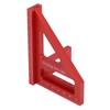 3D Multi Angle Measuring Ruler 45 90 Degree Aluminum Alloy