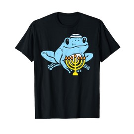 Jewish Frog Funny Animal Hanukkah Pajamas Chanukah PJs T-Shirt