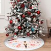 36" Nutcracker Sweets Pattern Traditional Christmas Tree Skirt Xmas Tree