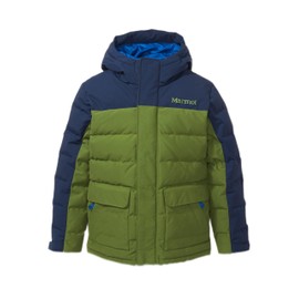 MARMOT Kid's Fordham II Jacket, Foliage/Arctic Navy, Medium