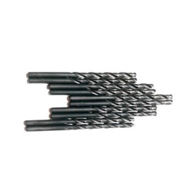 10PCS 15/64" Inch HSS General Purpose Heavy Duty Jobber Twist Drill Bits,Black oxide,ideal for drilling on mild steel, copper, Aluminum, Zinc alloy etc. (15/64)