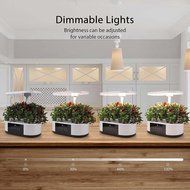 12 Pods Hydroponics Growing System, SXYCMY Indoor Garden Hydroponics Kit