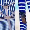 AMMSUN Beach Cabana, 6.2'×6.2' Beach Canopy, Easy Set up and