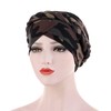YEHUDAF LEE Women's Turban Braid Headwear Headscarves Chemo Cap Pre-Tied