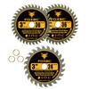 FOXBC 3 Inch Carbide Circular Saw Blade 24 Tooth, 36