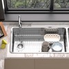 Large Sink Protector for Kitchen Sink,Metal Sink Rack 28.8" X