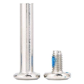 Alomejor Tornillos de patín de Metal con Eje de patín en línea Tornillos de Repuesto de patín para Reparar Patines cambiantes