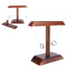 Throwing Game Set Wooden Hook Shot Toy Interactive Games for
