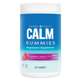 Natural Vitality Calm Magnesium Citrate, 240 Gummies
