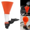 Oil Fill Funnel Kit, 3Pcs Universal Car Engine Oil Funnel,
