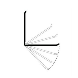 SmartHome White Plastic Flexi Angle Trim 35mm x 35mm x 5m Durable & Flexible Wall Protector for Windows, Doors Easy to Install Corner Frame Protection Guard for Residential & Commercial Use