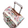 Lily Bloom Luggage Carry On Expandable Design Pattern Suitcase For