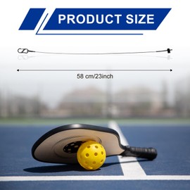 Pickleball Ball Stringer Cable Chord, 23 Inch Length Pickleball Rope Pickleball Accessories for Pickleball Storage