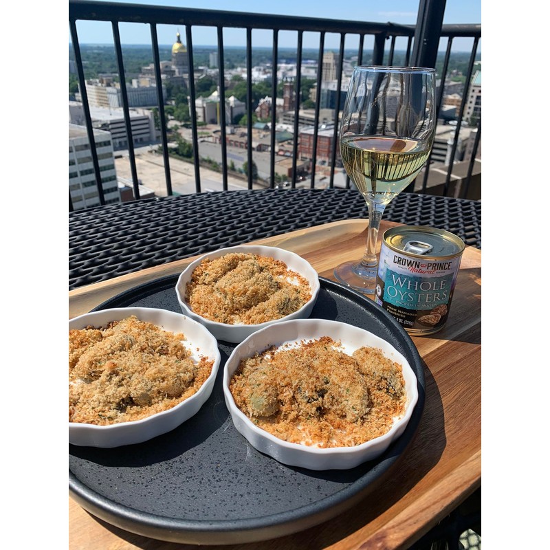 Crown Prince Natural Whole Boiled Oysters, 8-Ounce Cans (Pack of