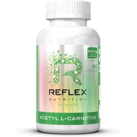 Reflex Acetyl L-Carnitine Supplement for Energy Support, 90 Capsules