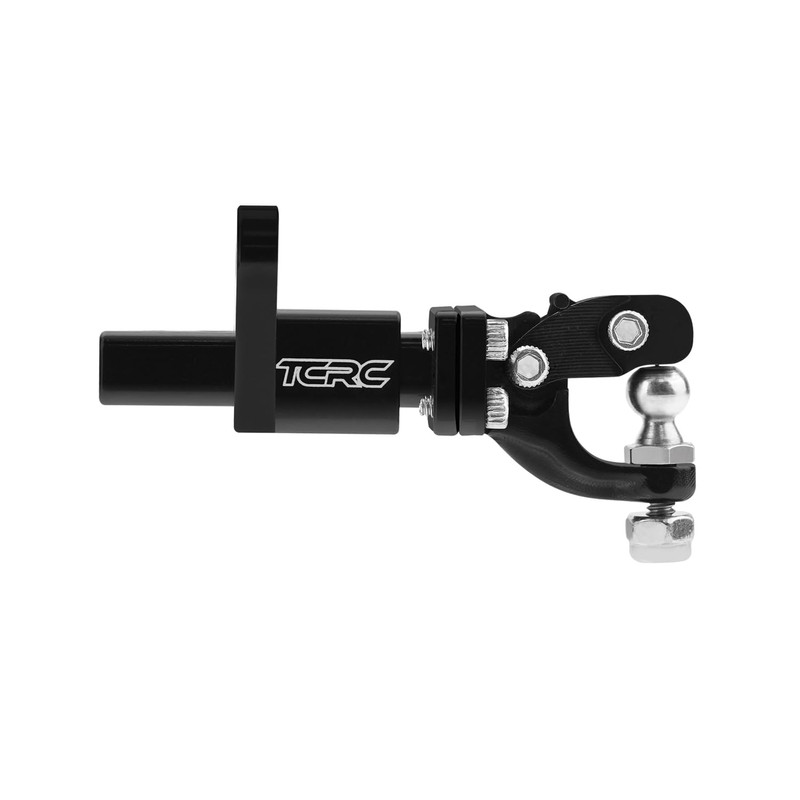 TCRC Metal RC Bumper Trailer Hitch Tow Hook Receiver kit