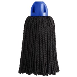 MAYA Mop Max Pro. Efficient and long-lasting cleaning for smooth surfaces. 100% microfibre. Extra absorbent and easy to wring. Universal thread. Pack of 1 mop (blue cap)