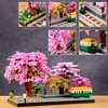 Architecture Japanese Cherry Blossom Tree Flowers Sets for Girls Sakura