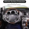 HIRUFAIT Dashboard Panel Sticker Trim for Toyota Tundra 2007-2013 Center