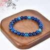 Cherry Tree Collection Brazalete elástico con cuentas de piedras preciosas,