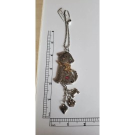 Ganz DOG GANZ CAR CHARM WITH CHAIN FOR REAR-VIEW MIRROR
