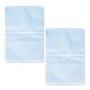 Lotsdonxia 2-Pack Transparent Card Sleeves Durable Organised Storage Plastic Wallet Inserts for Credit Card Protection (10 Pages with 10 and 20 Slot Options)
