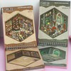 40 Sets 3D DIY Stickers Scenes with 2 Tweezers,DIY 3D