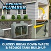 Organic Plumber Septic Tank Cleaner Treatment, Bacteria x Natural Enzyme