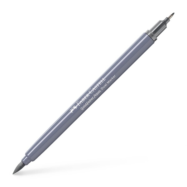 Faber-Castell Creative Studio Goldfaber Aqua Dual Marker, Cold Grey I,