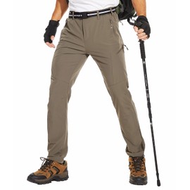 NATUVENIX Hiking Pants Men Lightweight Mens Travel Pants Stretchy Work Pants for Men Quick Dry Fishing Pants Outdoor