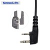 Retevis Walkie Talkie Throat Mic Headset 2 Pin Headset Earpiece