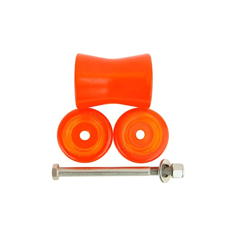 Sturdy Built 4 Inch Stoltz Semi-V Bow Roller Kit