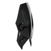 Motorcycle Windshield Deflector with Bracket Double Bubble Windscreen Fit for