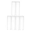 Operitacx 6 Pack Storage Tubes Holder Storage Case Storage Tube
