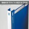 コクヨ(KOKUYO) ファイル クリアファイル K2 固定式 A4 40ポケット 青 K2ラ-K40B