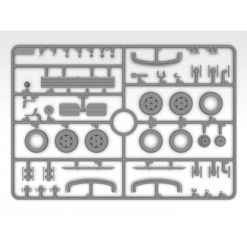 ICM ICM35593 Plastic Model kit, Black