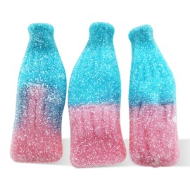 Gustaf, Sour Bubble Gum Giant Gummi Bottles (2.200 Lbs)