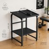 Adjustable Dumbbell Stand Rack Only, 500lbs Capacity Dumbbell Kettlebell Storage