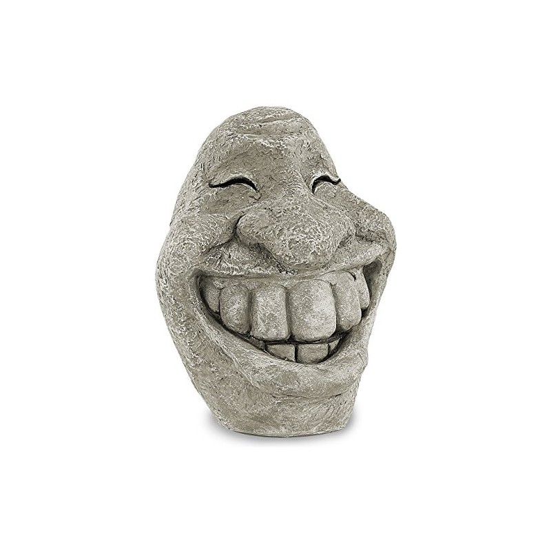 Stone face has "Smiley"