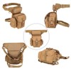 Men Adjustable Military Thigh Bag Utility Waist Pack Pouch Hiking